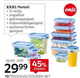 XXXLutz Emsa frischhaltedosen-set „clip & close“ Angebot