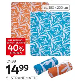XXXLutz Strandmatte Angebot