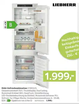 XXXLutz Kühl-gefrierkombination icnb5123 Angebot