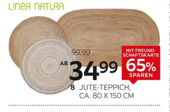 XXXLutz Linea natura jute-teppich „agra Angebot