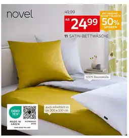 XXXLutz Novel satin-bettwäsche-garnitur „segesta“ Angebot