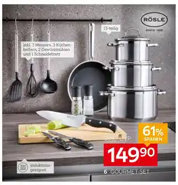 XXXLutz Rösle gourmet-set „elegance“ Angebot