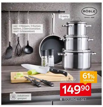 XXXLutz Rösle gourmet-set „elegance“ Angebot