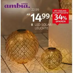 XXXLutz Ambia garden led-solarleuchte Angebot