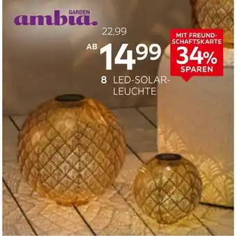XXXLutz Ambia garden led-solarleuchte Angebot