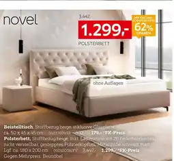 XXXLutz Novel beistelltisch oder polsterbett Angebot