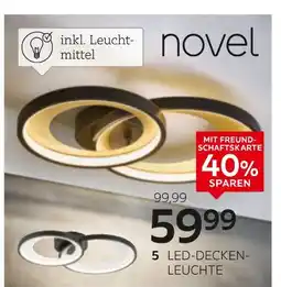 XXXLutz Novel led-deckenleuchte Angebot