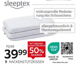 XXXLutz Sleeptex nackenstützkissen „olinda“ Angebot