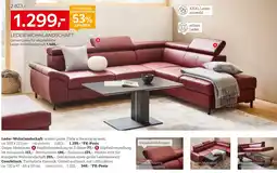 XXXLutz Leder-wohnlandschaft Angebot