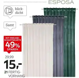 XXXLutz Esposa fertigvorhang „pablo“ Angebot