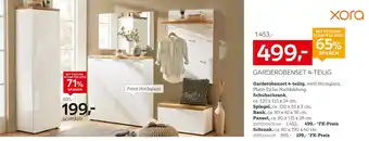 XXXLutz Xora garderobenset 4-teilig oder schrank Angebot