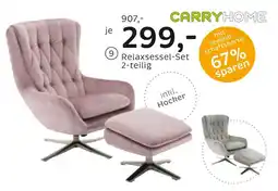 XXXLutz Carryhome relaxsessel-set 2-teilig Angebot