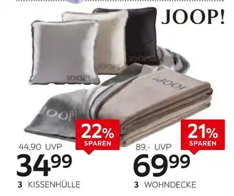 XXXLutz Joop! wohndecke „uni-doubleface“ oder kissenhülle „uni-doubleface“ Angebot