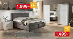 XXXLutz Moderano, voleo boxspringbett oder schwebetürenschrank Angebot