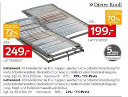 XXXLutz Dieter knoll collection lattenrost Angebot