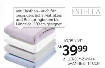 XXXLutz Estella jersey-zwirn-spannbetttuch Angebot
