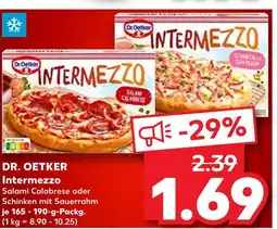 Kaufland Dr. oetker intermezzo salami calabrese Angebot