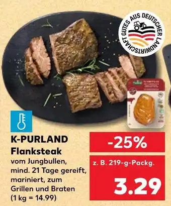 Kaufland K-purland flanksteak Angebot