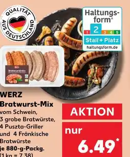 Kaufland Werz bratwurst-mix Angebot