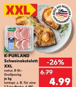 Kaufland K-purland schweinekotelett xxl Angebot