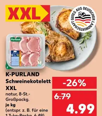 Kaufland K-purland schweinekotelett xxl Angebot