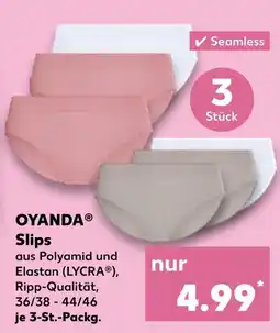 Kaufland Oyanda slips Angebot