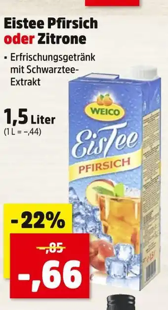 Thomas Philipps Weico eistee pfirsich oder zitrone Angebot