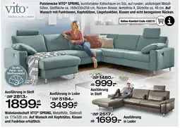 Ostermann Vito polsterecke spring Angebot