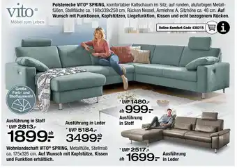 Ostermann Vito polsterecke spring Angebot