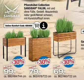 Ostermann Sansibar pflanzkübel collection sansibar falun Angebot