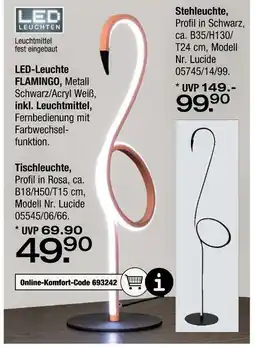 Ostermann Led leuchten led-leuchte flamingo Angebot