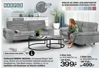 Ostermann Harper polsterserie medford Angebot
