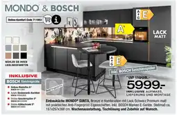 Ostermann Mondo & bosch einbauküche sunta Angebot