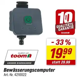 toom Baumarkt Toom bewässerungscomputer Angebot