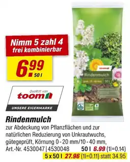 toom Baumarkt Toom rindenmulch Angebot