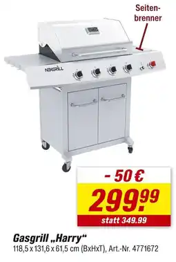 toom Baumarkt Nexgrill gasgrill „harry“ Angebot