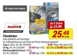 toom Baumarkt Toom flexkleber Angebot