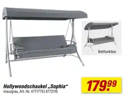 toom Baumarkt Hollywoodschaukel sophia Angebot