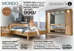 Ostermann Mondo schlafzimmer Angebot