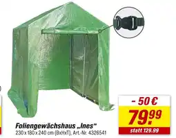 toom Baumarkt Foliengewächshaus „ines“ Angebot