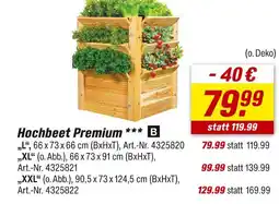 toom Baumarkt Hochbeet premium l Angebot
