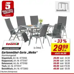 toom Baumarkt Toom gartenmöbel-serie „meike“ Angebot