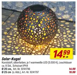 toom Baumarkt Solar-kugel Angebot