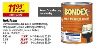 toom Baumarkt Bondex holzlasur Angebot