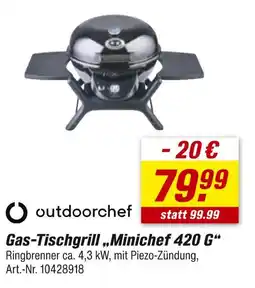 toom Baumarkt Outdoorchef minichef 420 g Angebot
