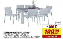 toom Baumarkt Gartenmöbel-set alexa Angebot