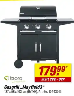 toom Baumarkt Tepro gasgrill „mayfield3“ Angebot