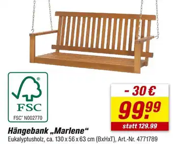 toom Baumarkt Hängebank „marlene“ Angebot