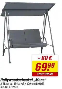 toom Baumarkt Hollywoodschaukel „mona“ Angebot