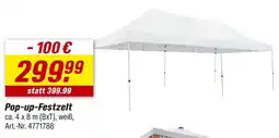toom Baumarkt Pop-up-festzelt Angebot